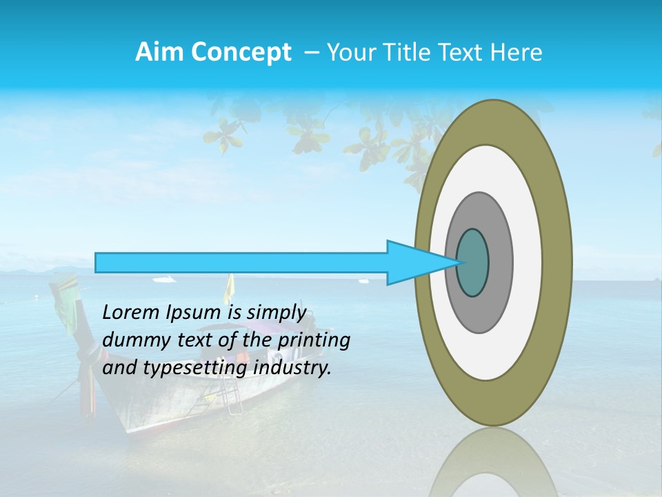 Resort Clear Nature PowerPoint Template