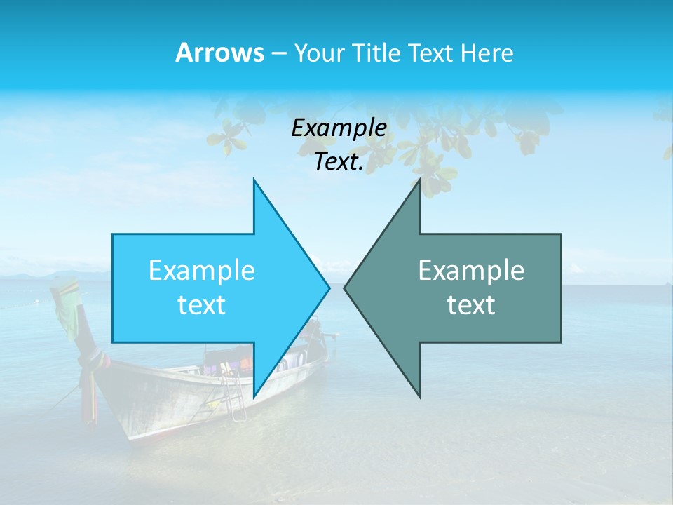 Resort Clear Nature PowerPoint Template