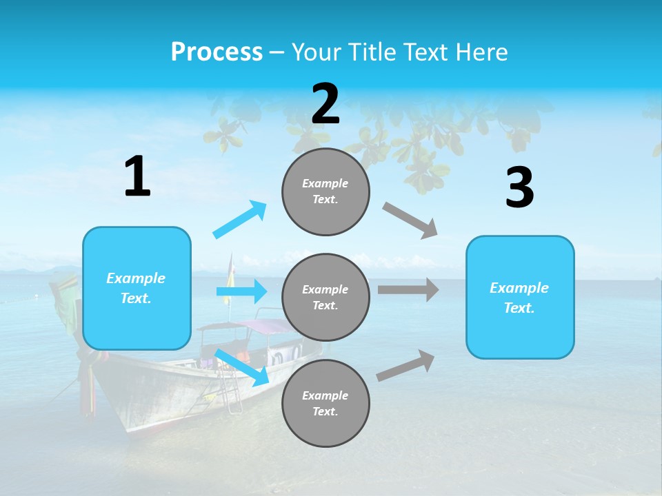 Resort Clear Nature PowerPoint Template