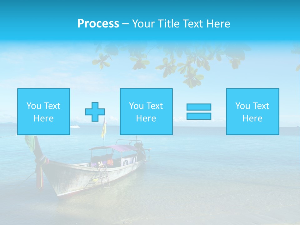 Resort Clear Nature PowerPoint Template