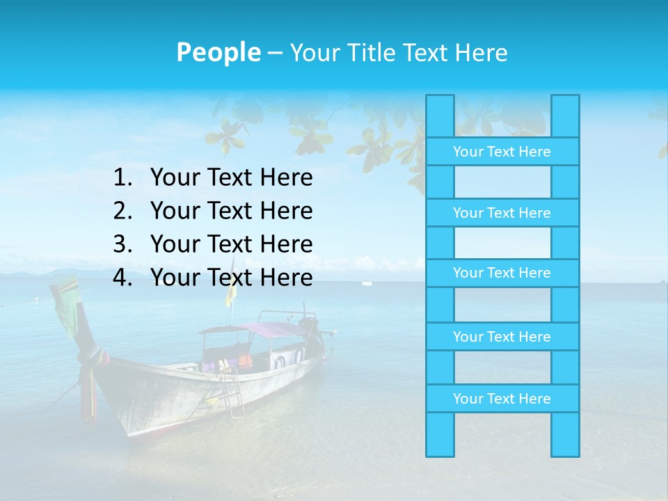 Resort Clear Nature PowerPoint Template
