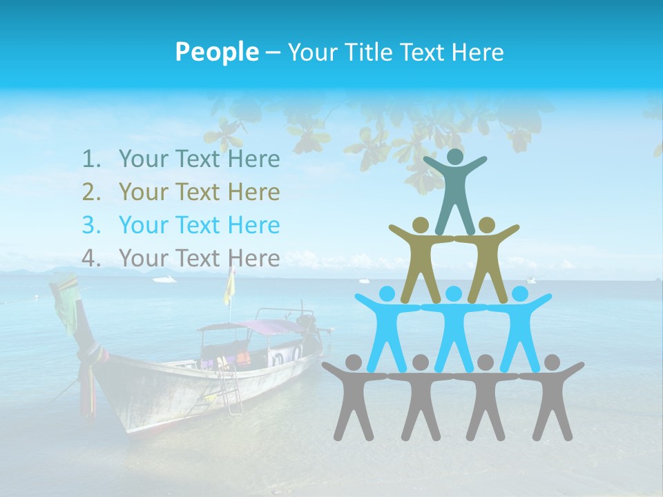 Resort Clear Nature PowerPoint Template