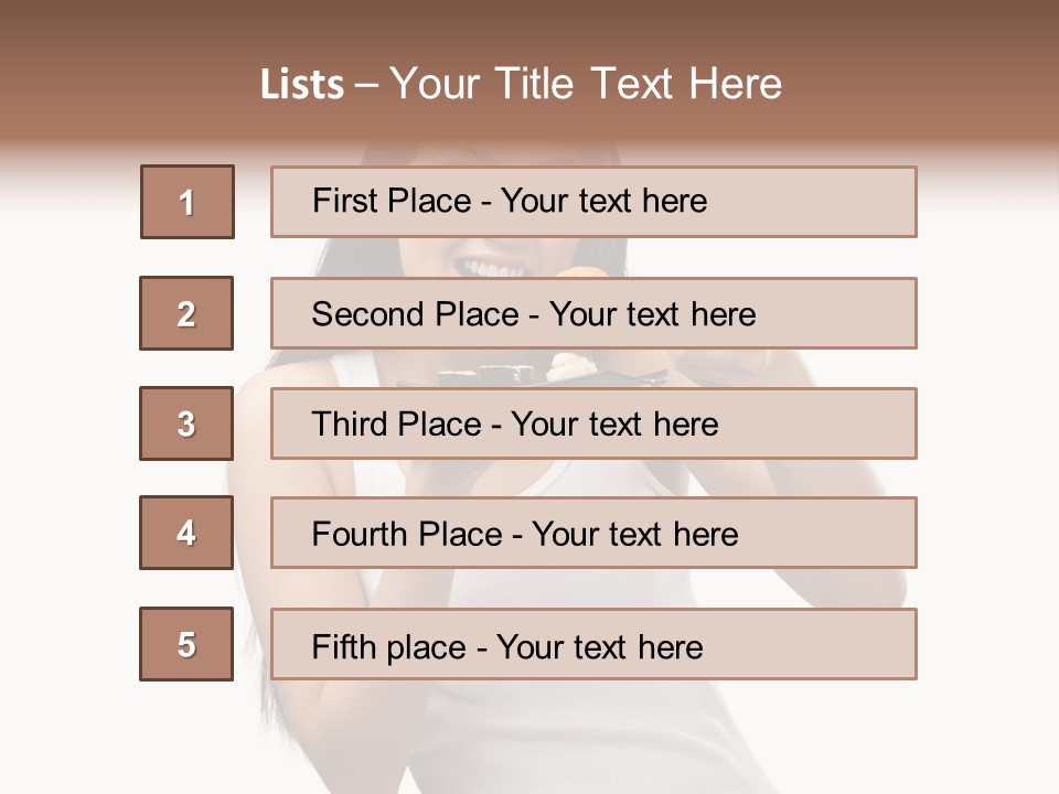 Arms Hands Shot PowerPoint Template
