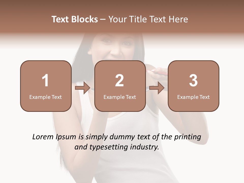 Arms Hands Shot PowerPoint Template