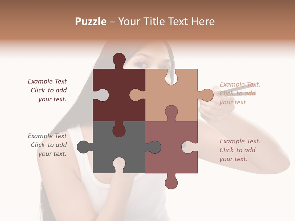 Gladness Cheer Black PowerPoint Template