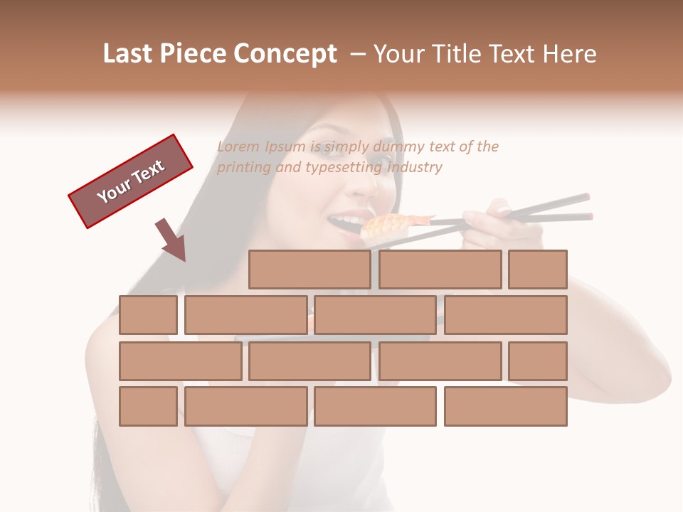 Gladness Cheer Black PowerPoint Template