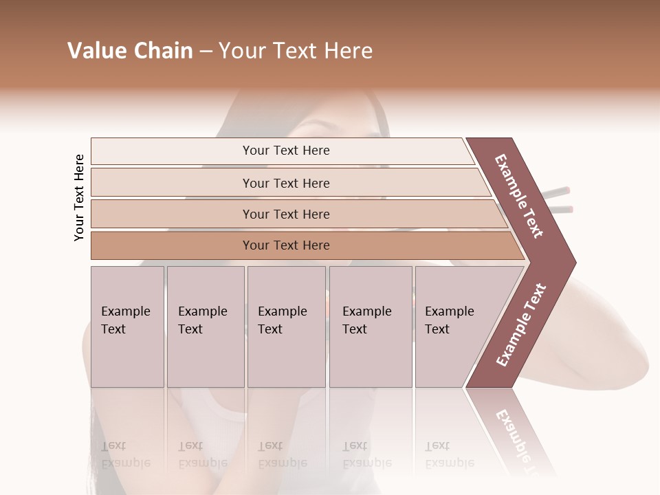 Gladness Cheer Black PowerPoint Template