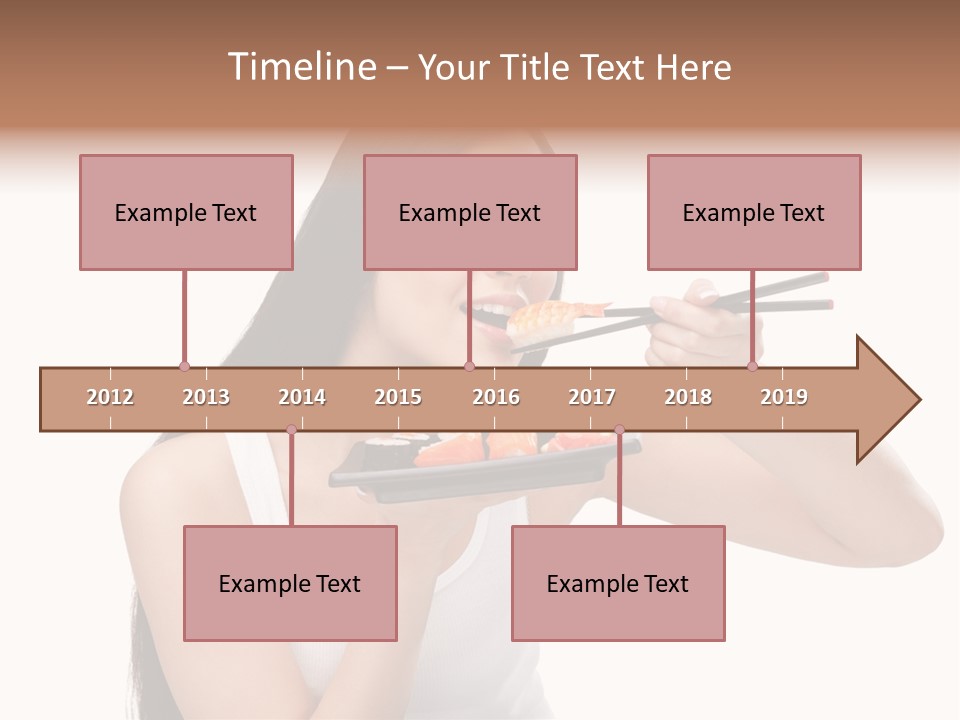 Gladness Cheer Black PowerPoint Template