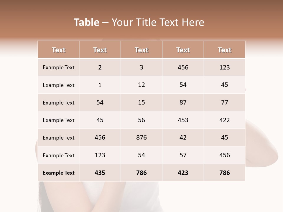 Gladness Cheer Black PowerPoint Template