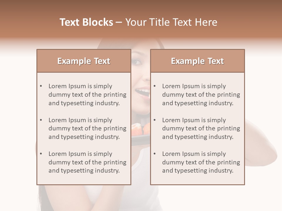 Gladness Cheer Black PowerPoint Template