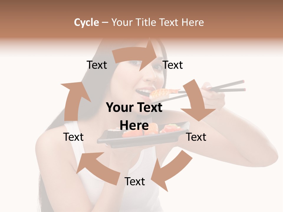 Gladness Cheer Black PowerPoint Template