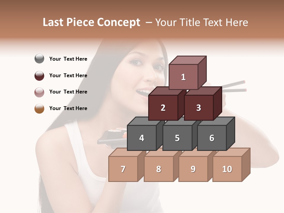 Gladness Cheer Black PowerPoint Template