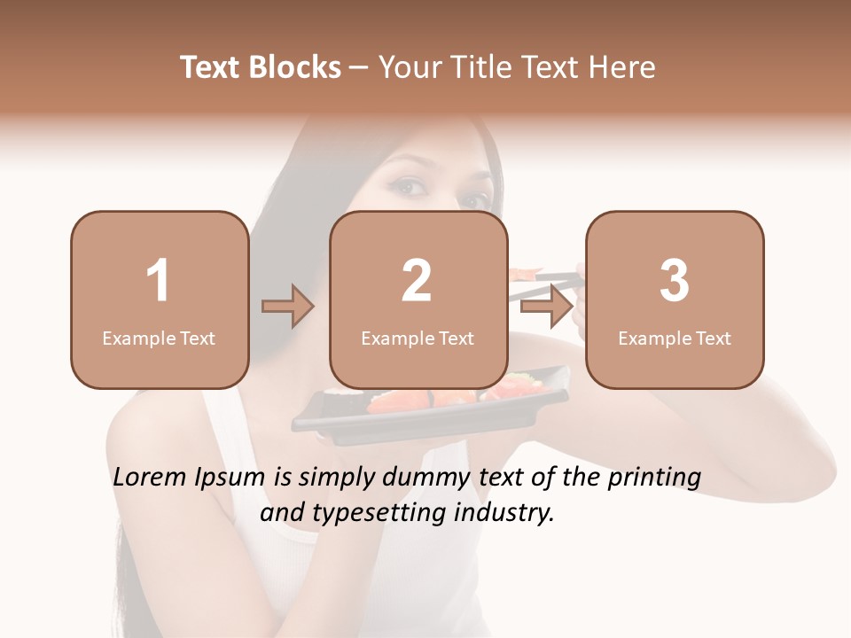 Gladness Cheer Black PowerPoint Template