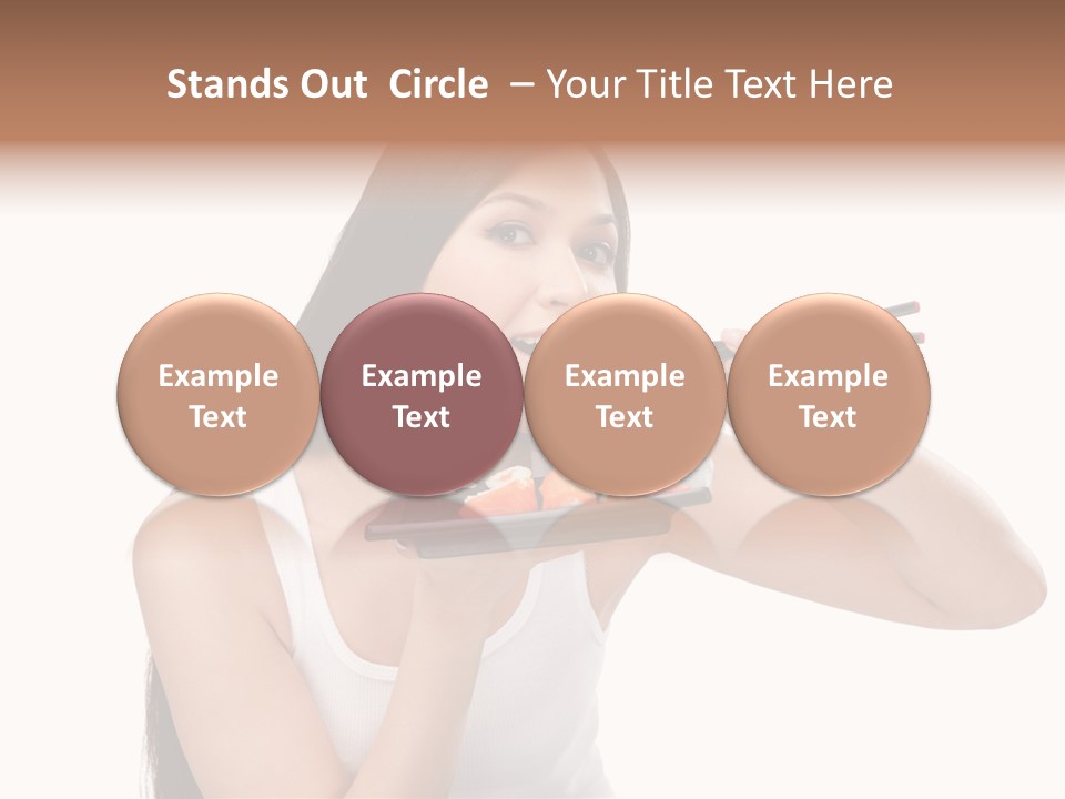 Gladness Cheer Black PowerPoint Template