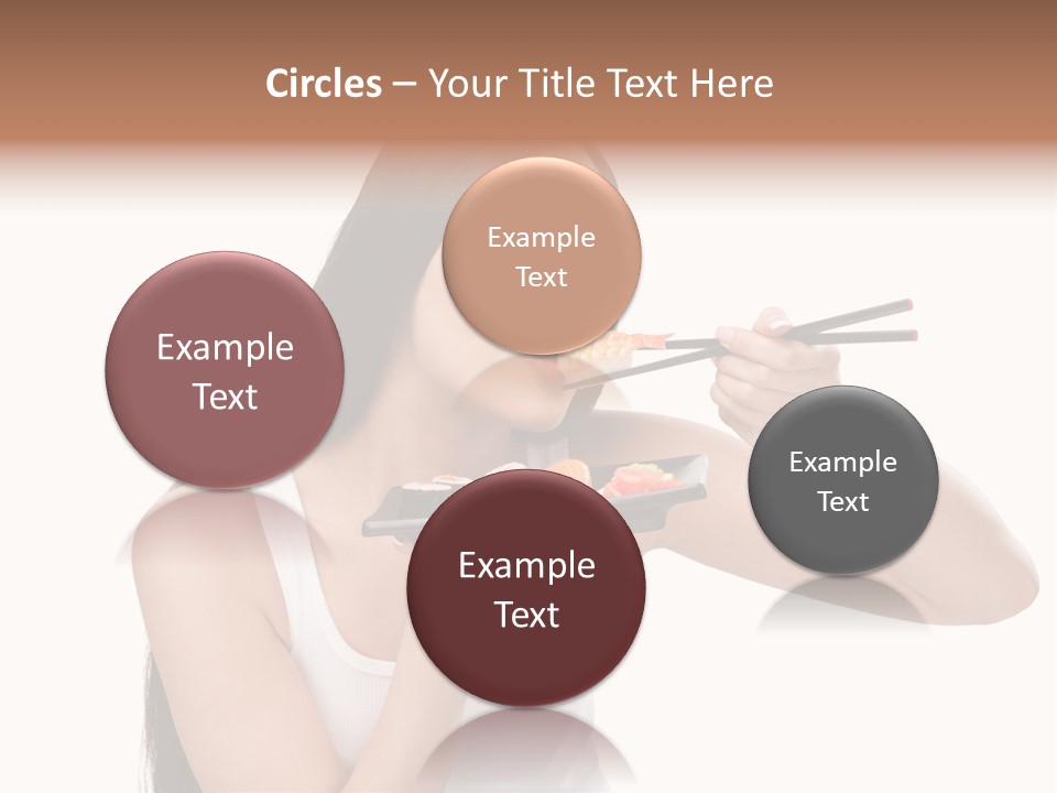 Gladness Cheer Black PowerPoint Template