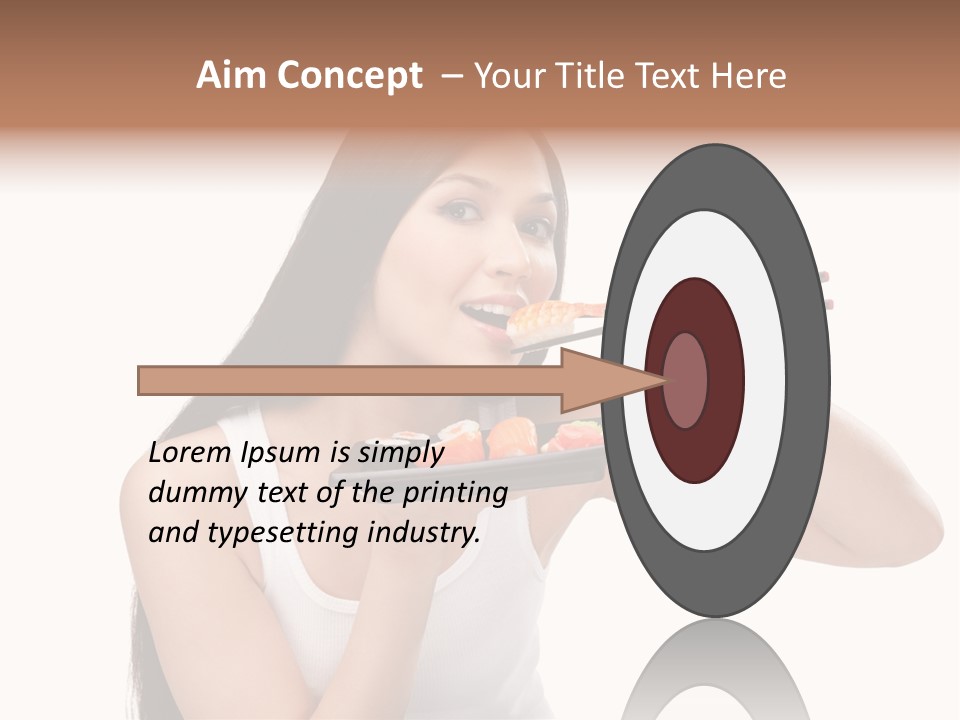 Gladness Cheer Black PowerPoint Template