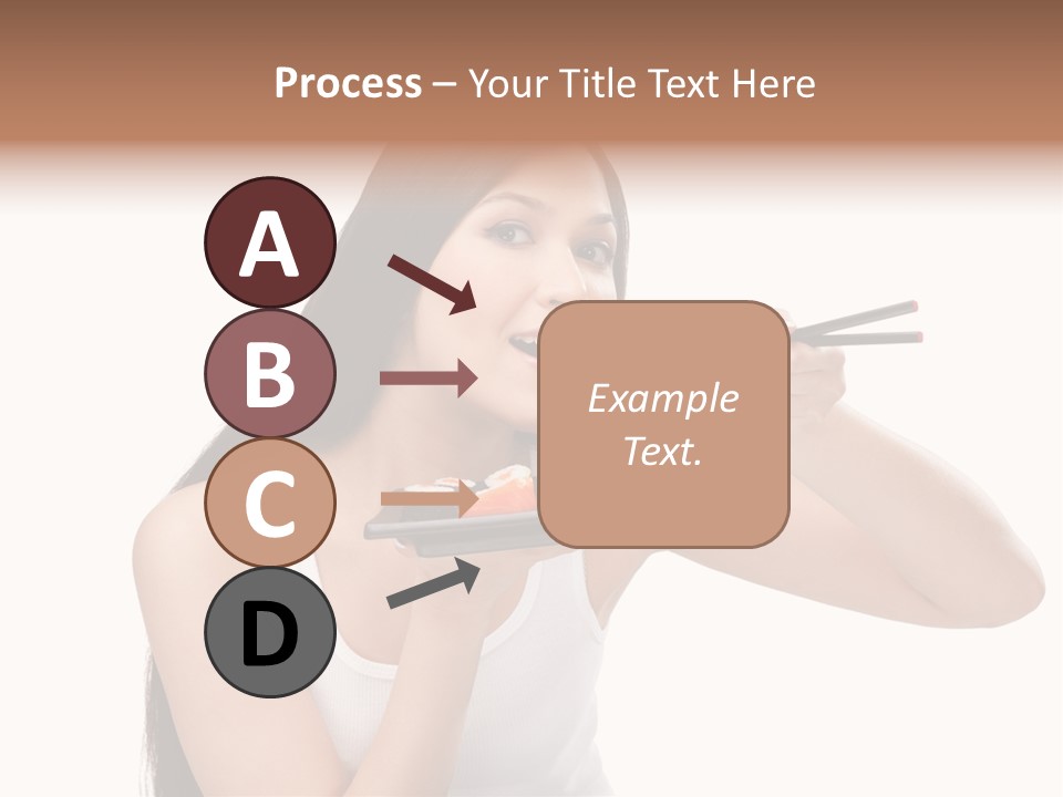 Gladness Cheer Black PowerPoint Template