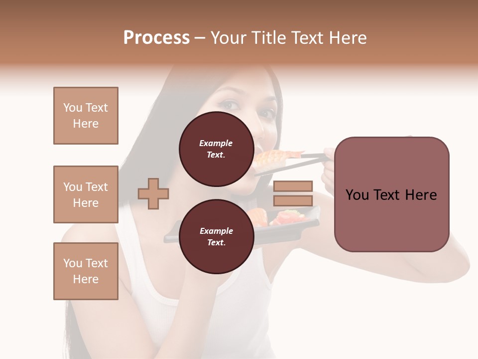 Gladness Cheer Black PowerPoint Template
