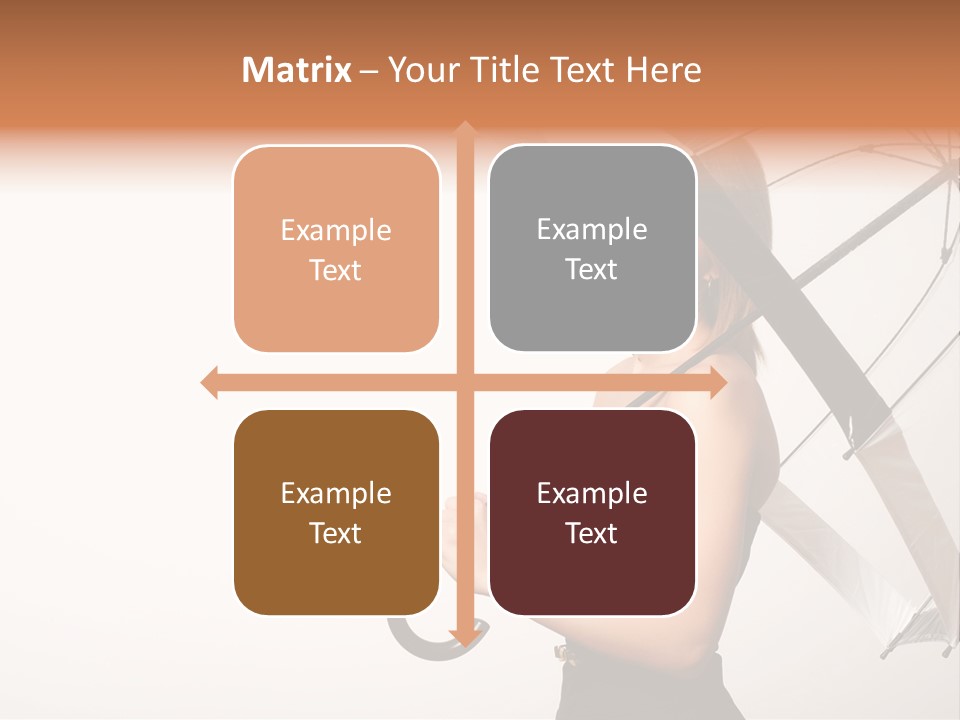 Model Human Concept PowerPoint Template