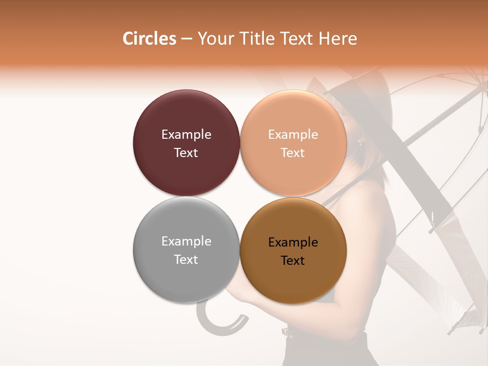 Model Human Concept PowerPoint Template