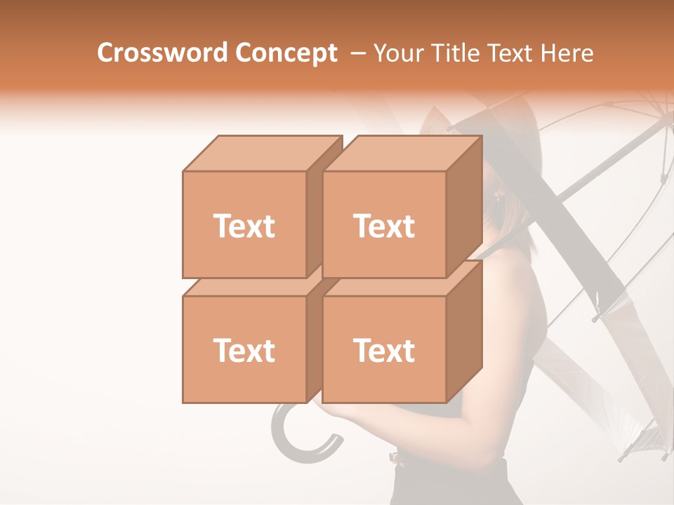 Model Human Concept PowerPoint Template
