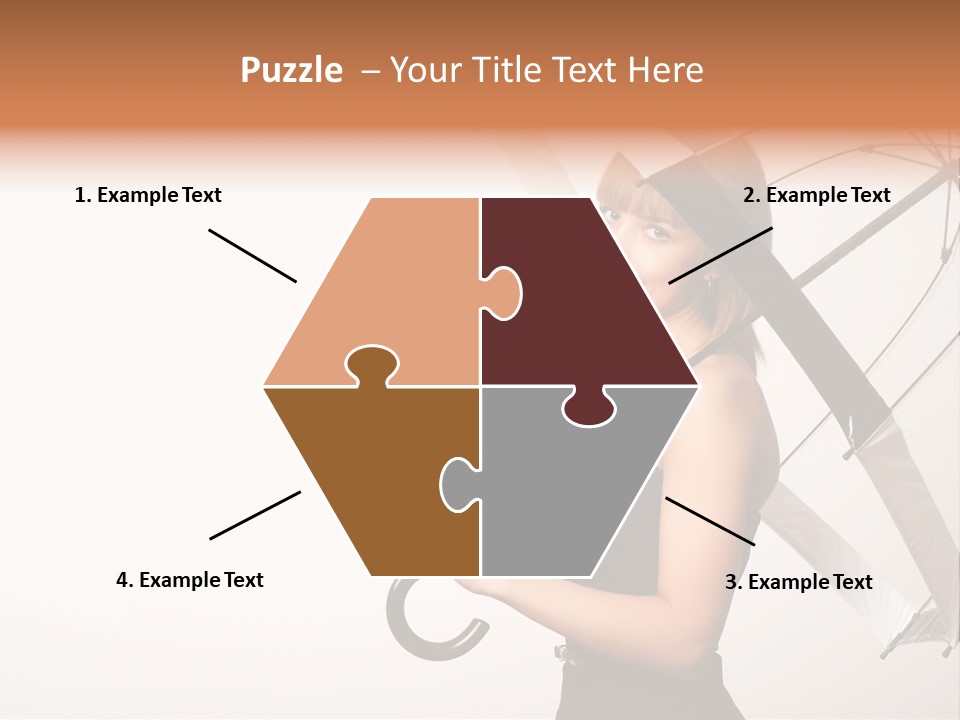Model Human Concept PowerPoint Template