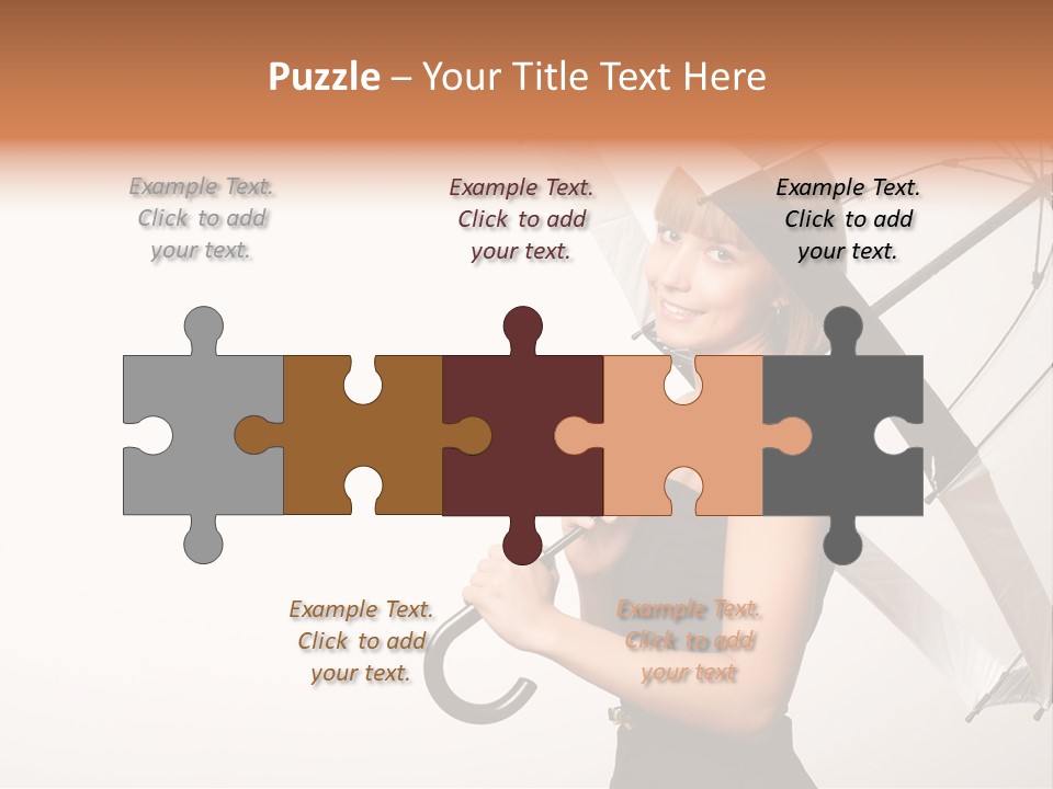 Model Human Concept PowerPoint Template