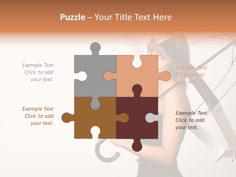 Model Human Concept PowerPoint Template