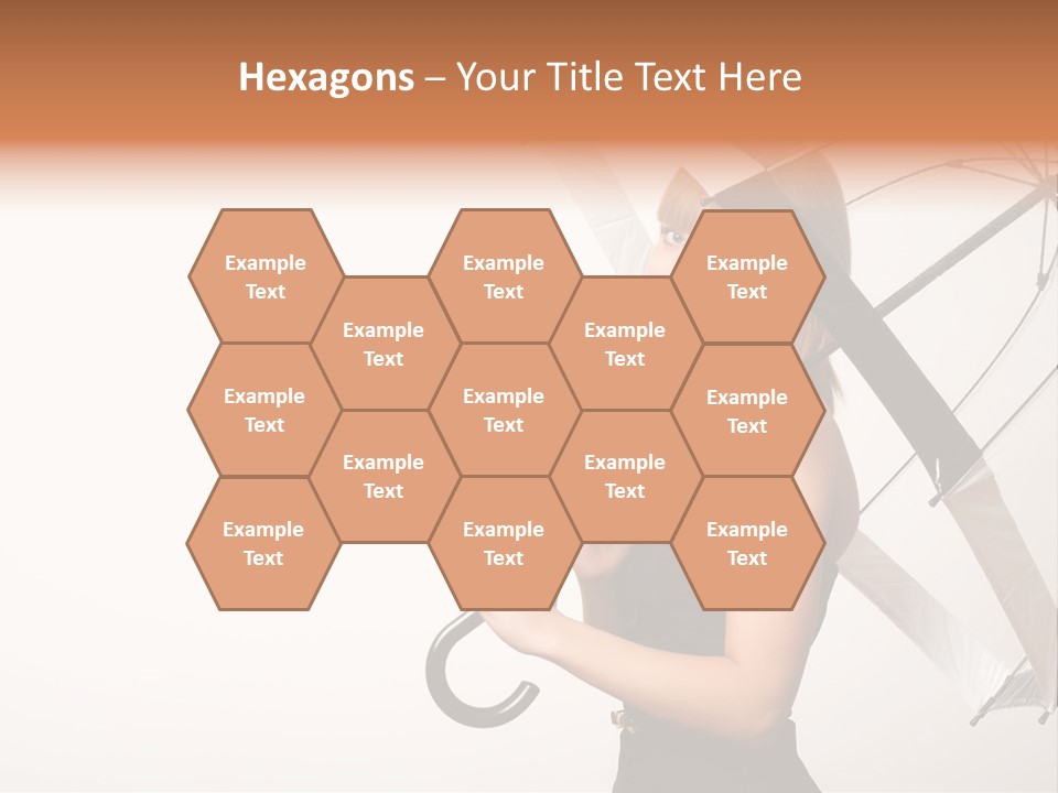 Model Human Concept PowerPoint Template