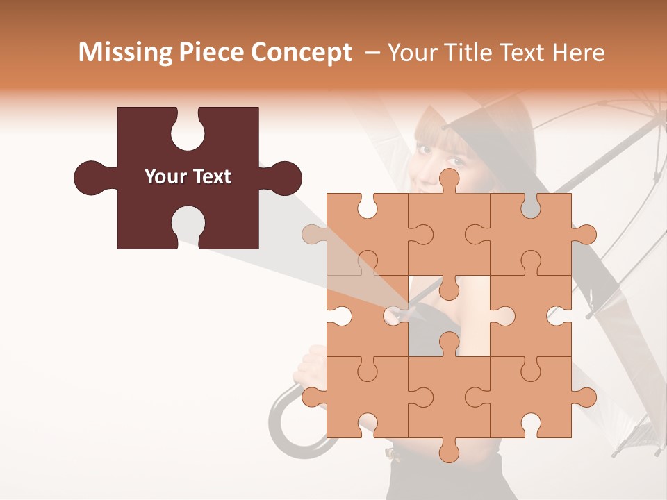 Model Human Concept PowerPoint Template