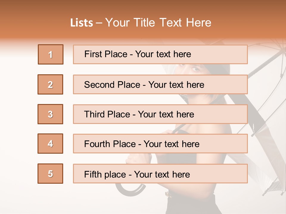 Model Human Concept PowerPoint Template