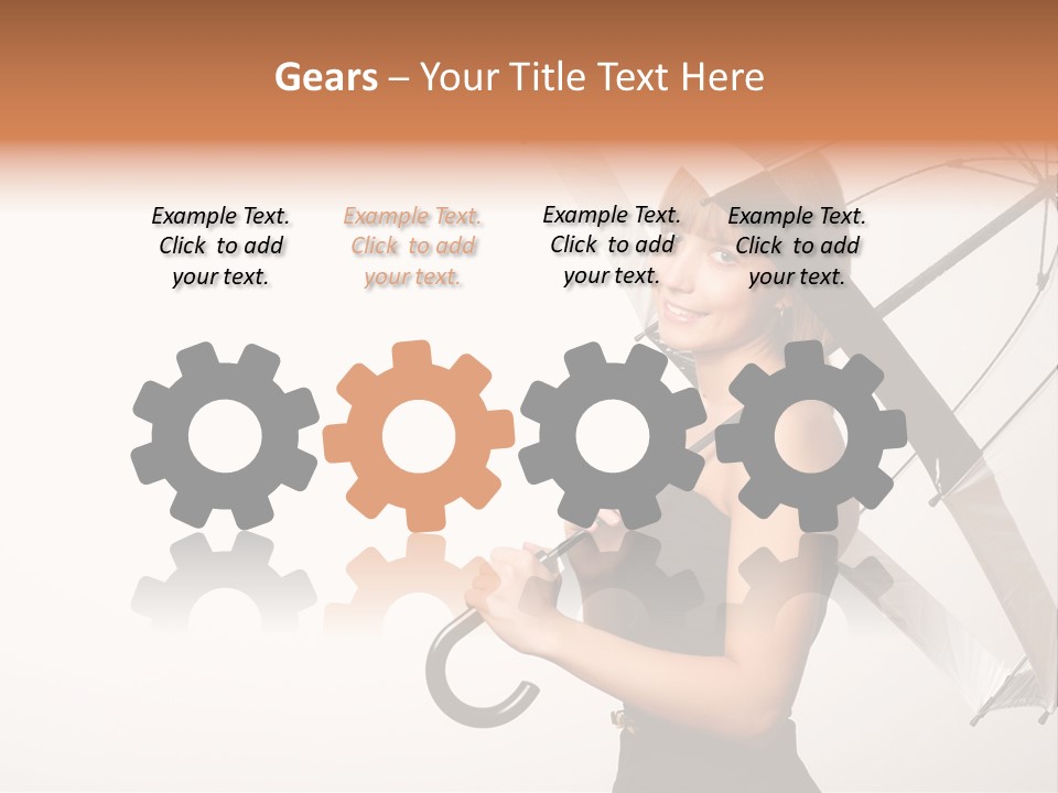 Model Human Concept PowerPoint Template