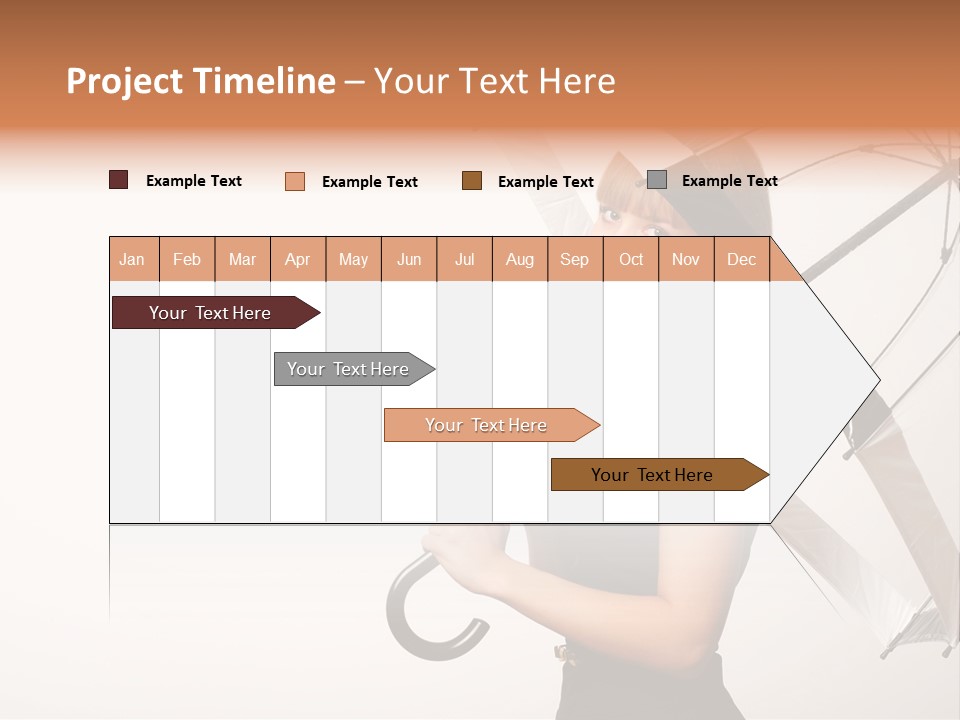 Model Human Concept PowerPoint Template