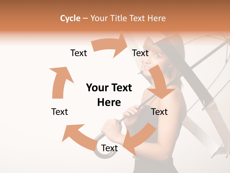 Model Human Concept PowerPoint Template