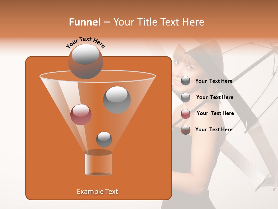 Model Human Concept PowerPoint Template
