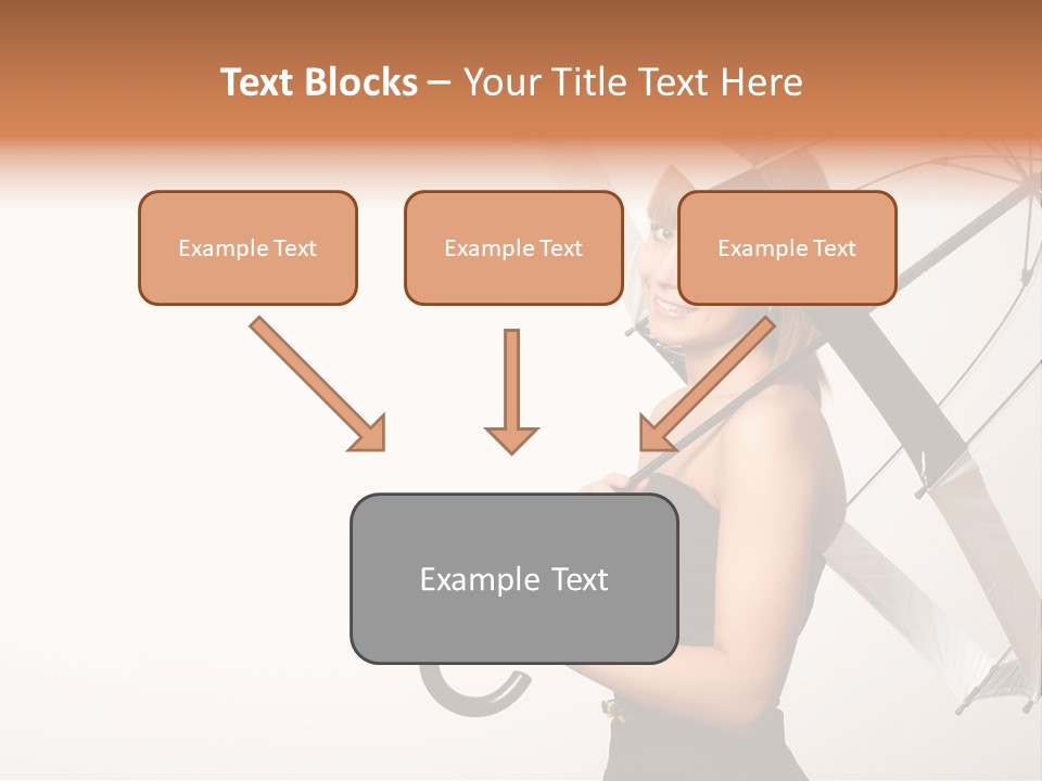 Model Human Concept PowerPoint Template