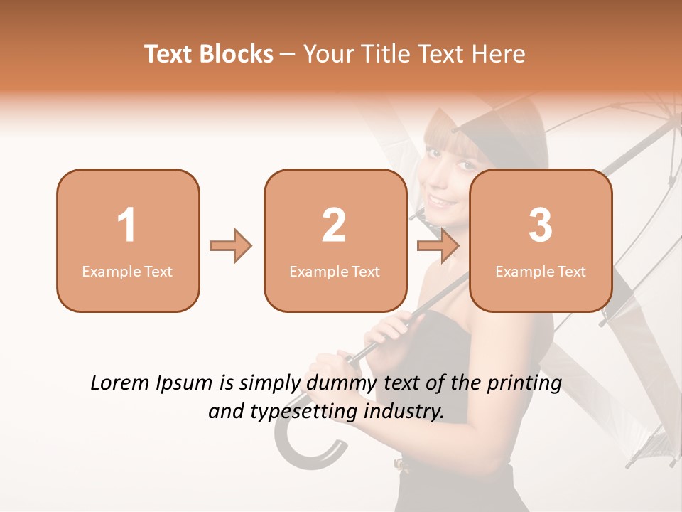Model Human Concept PowerPoint Template