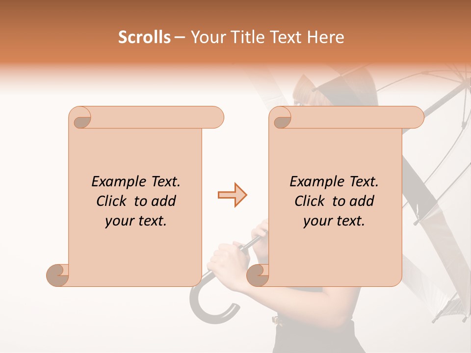 Model Human Concept PowerPoint Template