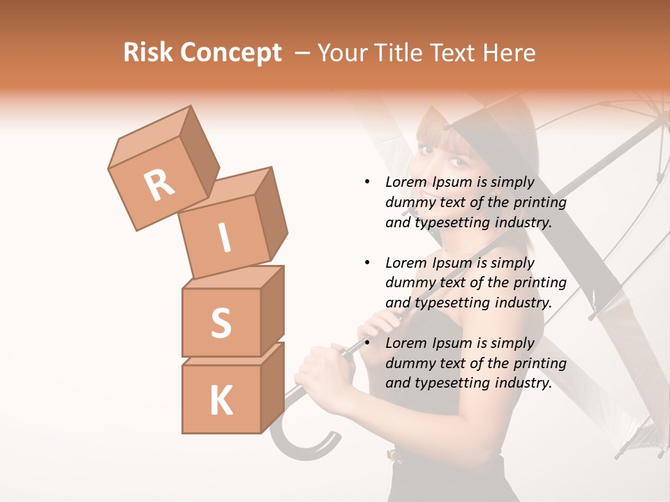 Model Human Concept PowerPoint Template