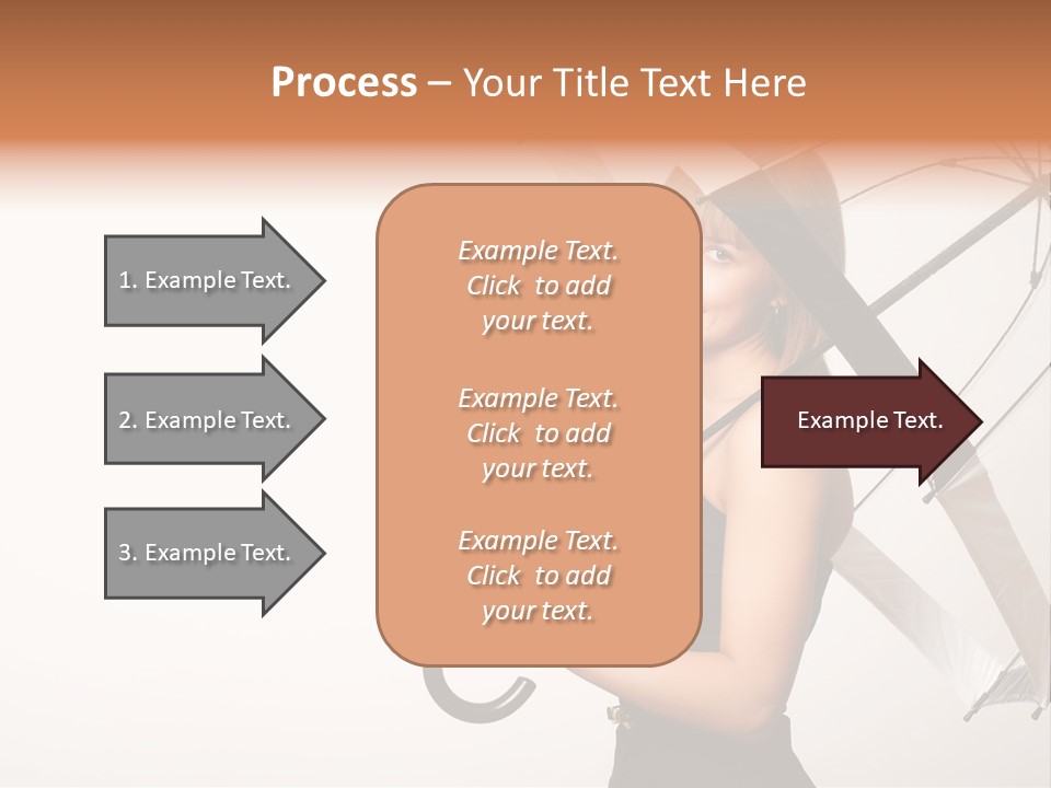 Model Human Concept PowerPoint Template