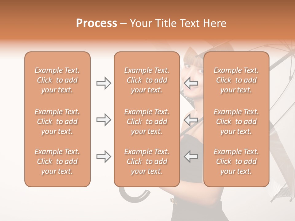 Model Human Concept PowerPoint Template