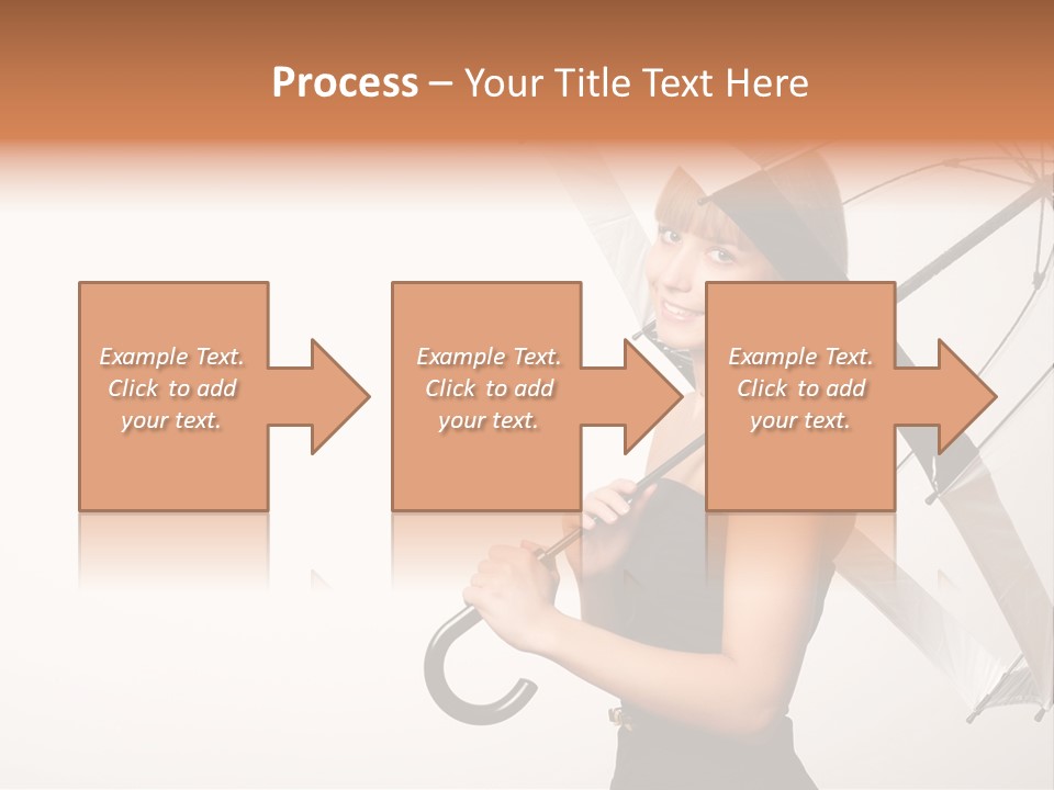 Model Human Concept PowerPoint Template
