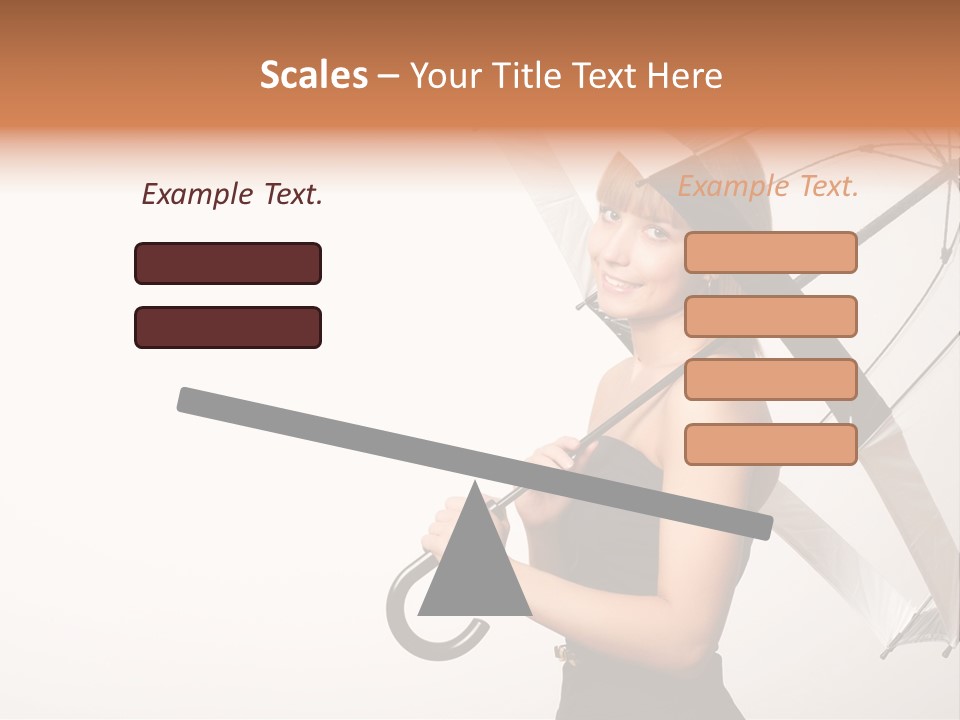 Model Human Concept PowerPoint Template