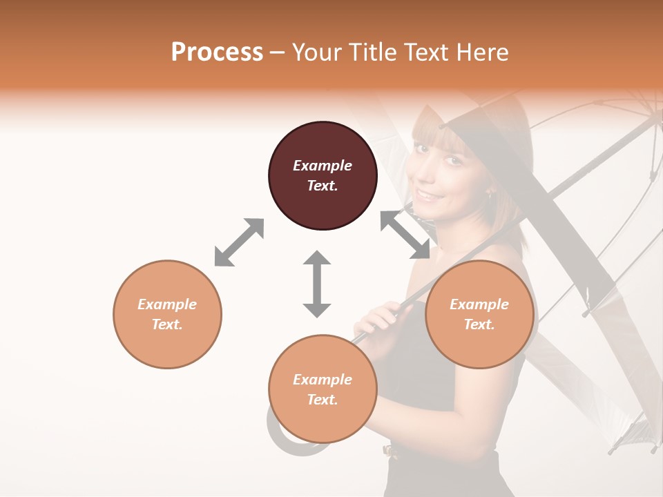 Model Human Concept PowerPoint Template