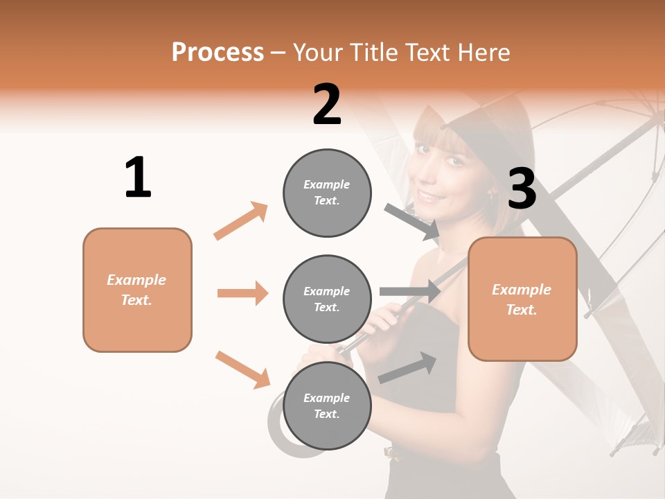 Model Human Concept PowerPoint Template
