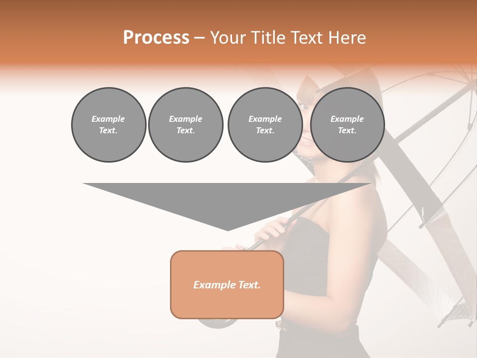 Model Human Concept PowerPoint Template