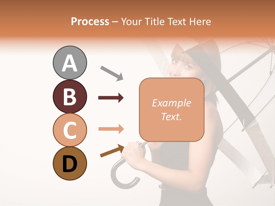 Model Human Concept PowerPoint Template