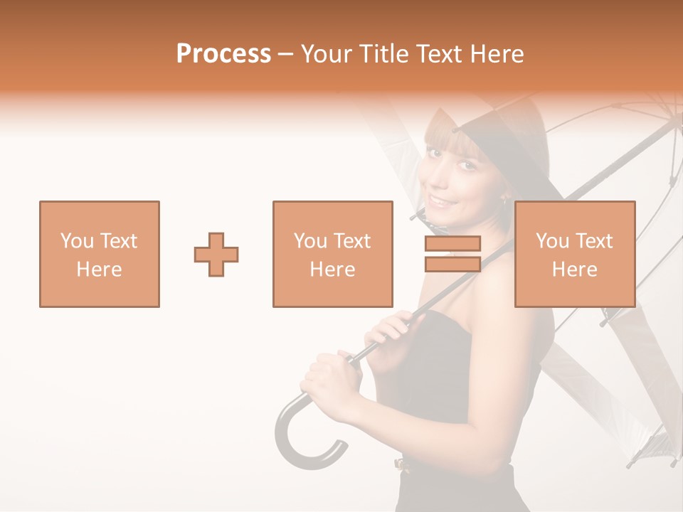 Model Human Concept PowerPoint Template
