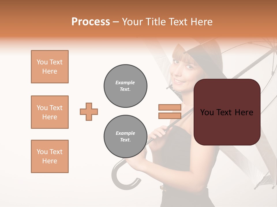 Model Human Concept PowerPoint Template