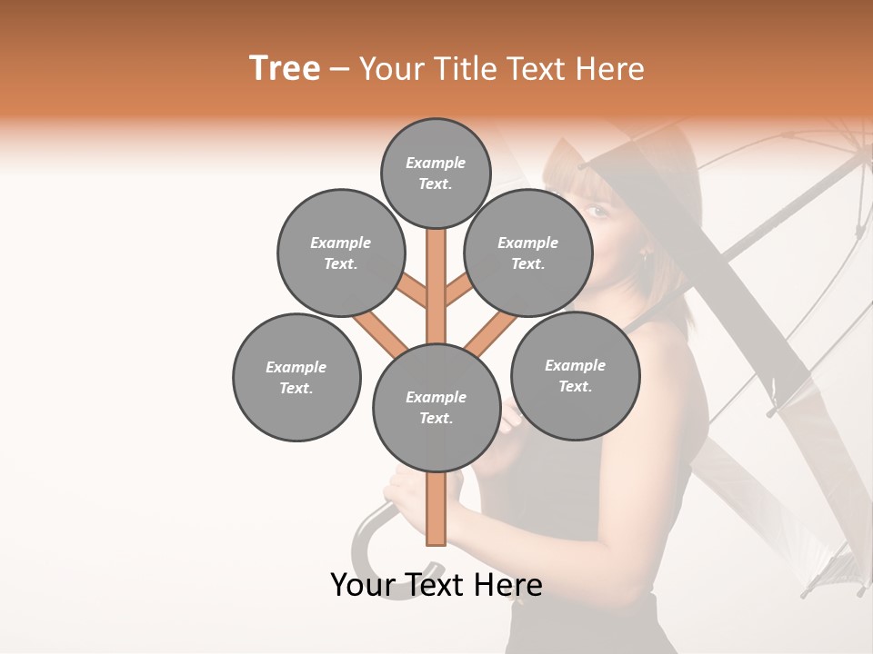 Model Human Concept PowerPoint Template